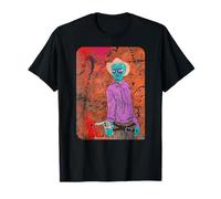 Reach for The Stars/Un Cowboy Alien Signifie Affaires. T-Shirt