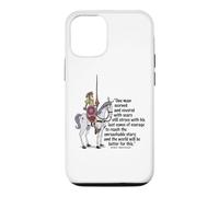Reach The Unreachable Stars Better World Don Quichotte Coque pour iPhone 12/12 Pro