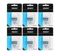 Reach Waxed Floss 55Yd Unflavored (6 Pack) by Reach, Johnson & Johnson