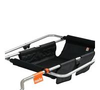 Reacha Trunk Panier De Chargement pour Remorque Vélo Aluminum/Black, One-Size
