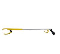 Reacher à long manche 80 cm avec outil de ramassage à litière pour corne à chaussures, outil de ramassage à déchets longue mobilité pour handicapés