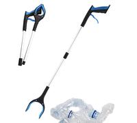 Reacher Grabber - Outil de ramassage pour personnes âgées - Pince de préhension pliable avec poignée solide et tête rotative à 360° - Outil d'assistance à la mobilité - Stick de 83 cm - Pour personnes