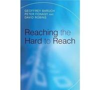 Reaching the Hard to Reach by Robins David Private Practice London Paperback Book Geoffrey Baruch (Auteur)