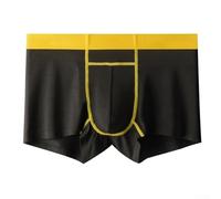 ReachMall 1 sous-vêtement boxer slip respirant sous-vêtements confortables sous-vêtements tendance boxers respirants et confortables pour un style de vie actif, 8 % élasthanne, 92 % tissu modèle (3XL