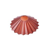 ReachMall Abat-jour portable en papier huilé pour camping Marron 30 g Diffuseur doux pour lanternes LED Tente Patio Festival Décor