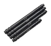 ReachMall Adaptateur d'axe traversant 15/12 mm à 9 mm en alliage d'aluminium avec joint en caoutchouc pour roue avant et arrière de vélo
