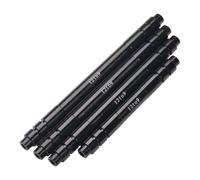 ReachMall Adaptateur d'axe traversant 15/12 mm à 9 mm en alliage d'aluminium convertisseur avec joint en caoutchouc pour roue avant et arrière de vélo système de libération rapide