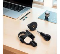 ReachMall Adaptateur de montage multifonction pour Insta360 GO 3S, support vertical horizontal à libération rapide, compatible avec Flash Companion