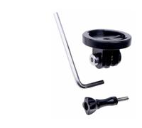 ReachMall Adaptateur de support d'ordinateur pour Garmin 520 Plus 530 830 1030, design ABS noir quart de tour, compatible avec caméra de sport ou lumière