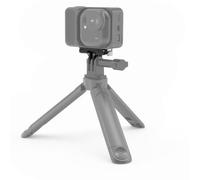 ReachMall Adaptateur magnétique pliable à libération rapide pour Insta360 Go Ultra, pince à double griffe en alliage d'aluminium, support compact de 4,9 cm