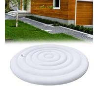 ReachMall Bâche de piscine gonflable isolée en PVC résistant aux intempéries et aux UV pour baignoire ronde extérieure carrée spa 130 cm à 165 cm