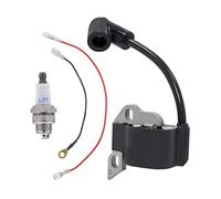 ReachMall Bobine d'allumage avec étincelle pour tronçonneuse MS170 MS180, pièce de rechange en métal 1130 400 1302, performance de démarrage améliorée