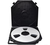 ReachMall Boîte de rangement bobine à bobine de 25,4 cm - Étui à cassette robuste pour une protection sécurisée du ruban adhésif - Organiseur empilable pour studio à domicile - 29 x 28,5 cm (C)