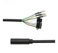 ReachMall Câble d'extension à 9 broches PTFE étanche 70 cm résistant à la chaleur et à la poussière pour vélo électrique dans un environnement difficile