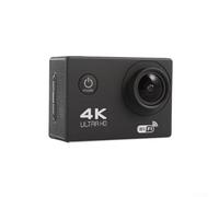 ReachMall Caméra d'action Vlog avec télécommande, 4K Ultra HD, étanche, 30 Fps/170D, écran de 2", 6 x 4 x 3 cm