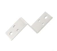 ReachMall Connecteur d'angle en forme de Z, équerres d'angle fixes en acier inoxydable épais pour armoires (50 mm), 49Y1BT9Y489HCG71DG9Z30637G071
