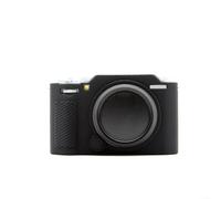 ReachMall Coque de protection en silicone pour Fujifilm X-M5 - Résistante aux chocs - Anti-rayures - Souple - Design léger - Rouge, Noir , Texture antidérapante