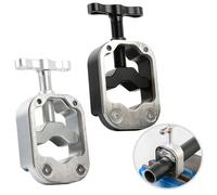 ReachMall Guide de fourche de vélo, gabarit de scie en alliage d'aluminium pour couper tube de direction et tige de selle en fibre de carbone 15-44 mm
