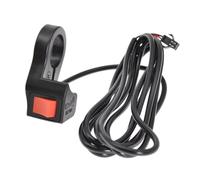 ReachMall Interrupteur électrique pour vélo, scooter, bouton à bascule avant et arrière, câble de 1,7 m pour guidon de 22,5 mm, contrôle inversé Ebs marche hors sol privé