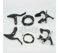 ReachMall Kit de frein à étrier à engrenage fixe en alliage d'aluminium résistant à la rouille avec puissance d'arrêt précise pour vélo de route