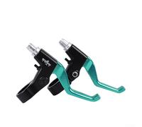 ReachMall Lebycle Lebycle Levier de frein pour vélo de VTT 22 mm Texture antidérapante Convient pour frein à traction mécanique et linéaire Vert