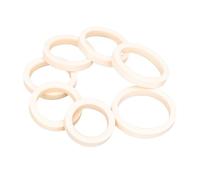 ReachMall Lot de 2 anneaux en mousse pour fourche de vélo - Blanc - Absorbe la poussière - Lubrification pour suspension avant Rockshox 30-40 mm