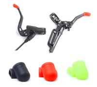 ReachMall Lot de 2 housses de levier de frein en silicone souple et antidérapantes pour VTT, vélo de route, poignées de frein à huile améliorées