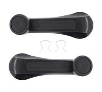 ReachMall Lot de 2 poignées de porte à manivelle pour Honda Civic 1984 2000, matériau ABS pour améliorer le style de la voiture