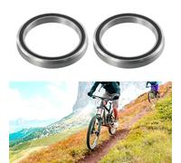ReachMall Lot de 2 roulements de casque de vélo de montagne, angle de 45 degrés, faible bruit, pour cadre de fourche de route, kit de réparation de remplacement scellé