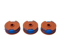 ReachMall Lot de 3 bobines de fil de coupe automatique 0,5 mm pour débroussailleuse GGT4401 GGT4502 GGT600A1 GT25 GT30 Pièces de rechange