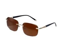 ReachMall Lunettes de soleil polarisées légères pour la pêche et la conduite conçues pour être portées toute la journée, Voir image, Tea