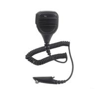 ReachMall Microphone haut-parleur PMMN4021A pour radios Motorola - Microphone d'épaule étanche et résistant avec bouton PTT et cordon enroulé pour radio bidirectionnelle GP HT MTX PRO