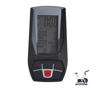 ReachMall Moniteur de vélo d'appartement, compteur de vitesse, moniteur d'ordinateur de vélo stationnaire, accessoire de salle de sport avec écran LCD pour le cyclisme, moniteur de fitness