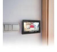 ReachMall Moniteur de voiture TFT LCD 7 pouces double entrée AV priorité pour camion, bus, remorque, véhicule utilitaire, système de caméra de recul