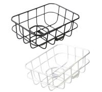 ReachMall Panier avant en alliage d'aluminium avec support pour bouteille d'eau, design léger pour VTT et vélo de loisir