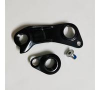 ReachMall Patte de dérailleur arrière de vélo en alliage d'aluminium CNC pour SCOTT 235288 142-RWS12, avec vis et capuchon d'essieu, noir