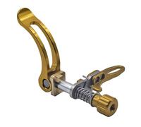 ReachMall Pince de selle de vélo pliable 31,8 mm en alliage d'aluminium à dégagement rapide pour Brompton pour 3sixty Secure Fit Accessoire de rangement de voyage