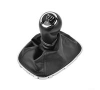 ReachMall Pommeau de levier de vitesse à 5 vitesses et soufflet pour Opel Corsa E Adam 55496814, kit de levier de vitesse en plastique noir