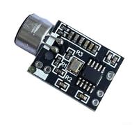 ReachMall Pour carte de microphone sans fil FM Capteur d'électret à gain réglable pour enregistrement vocal hélicoptère robot DC 2,4-4,3 V