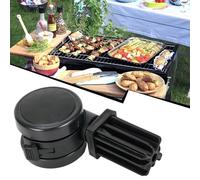 ReachMall Roulette pour barbecue à gaz Weber 6414 306414 avec mécanisme de verrouillage - Installation pour Genesis pour Summit pour Spirit Kettle
