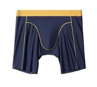 ReachMall Sous-vêtements sportifs en soie glacée pour homme, design de tronc respirant, tissu à séchage rapide, idéal pour une utilisation athlétique, jambes anti-usure pour une durabilité accrue