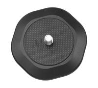 ReachMall Support à ventouse pour DJI Pocket 3, Insta360 X3/GO 3, base magnétique en alliage d'aluminium CNC avec adaptateur 6,35 mm, noir