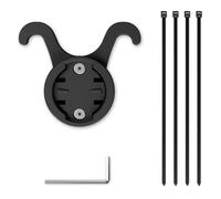 ReachMall Support de selle de vélo pour Garmin Varia RVR315 RTL510 515 500, support ABS avec base verticale, convient pour feu arrière et accessoires d'appareil photo