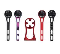 ReachMall Support d'extension en alliage de fibre de carbone pour vélo avec support de lumière rotatif à 180° pour Garmin pour vélo Bryton Cat Eye