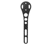 ReachMall Support d'extension léger en alliage de fibre de carbone pour vélo avec rotation à 180 degrés pour Garmin pour vélo Bryton Cat Eye