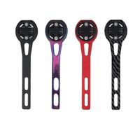 ReachMall Support d'extension léger en alliage de fibre de carbone pour vélo avec rotation à 180° pour Garmin pour vélo Bryton Cat Eye