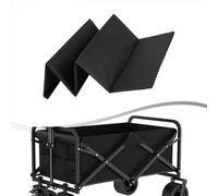 ReachMall Tapis de chariot de camping imperméable Oxford avec base en polypropylène de rangement silencieux pour camping, jardin, plage, chariot de courses pliable
