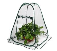 ReachMall Up Greenhouse Petite tente portable en PVC avec arceau en acier pour intérieur et extérieur Plante Fraise Succulent