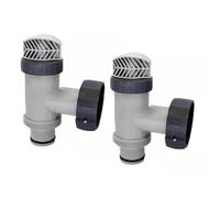 ReachMall Vanne à piston de piscine pour Intex 10747 25010, contrôle du débit en plastique, pièce de rechange pour filtre interchangeable