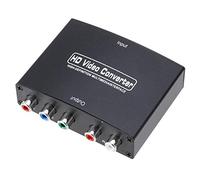 REACHYEA Résolution vidéo 1080p sortie appareil vidéo commutateur dock adaptateur basse résolution vers haute vidéo convertisseur YPBPR vers HDMI compatible